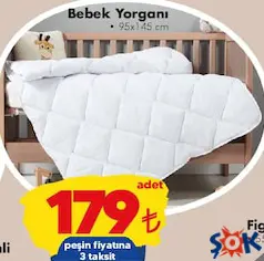 BEBEK YORGANI 95X145 CM